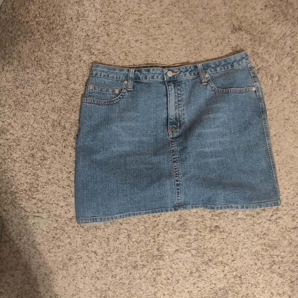 No Boundaries Women's Blue Skirt